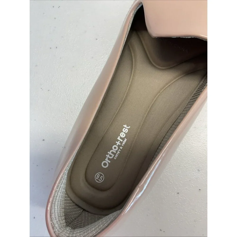 NWOB Ortho+rest Women 9.5 Orthopedic Slip On Loafers‎ 2 tone beige comfy relief